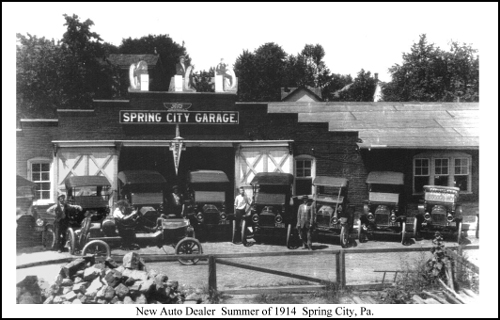 New - SCM -  Ford Garage 1914 -2
